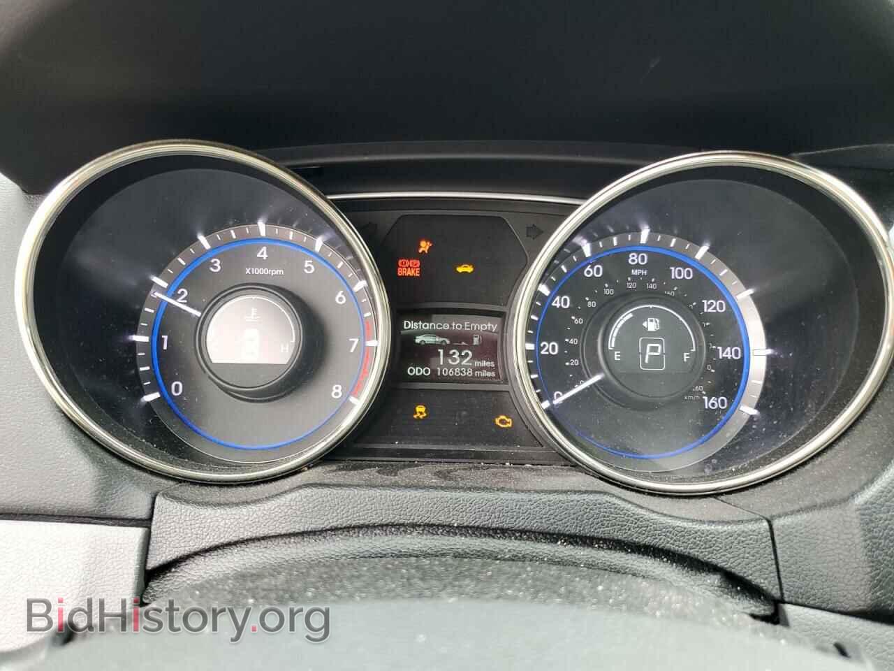 2012 HYUNDAI SONATA - VIN: 5NPEC4AB7CH467623 - Фото 9