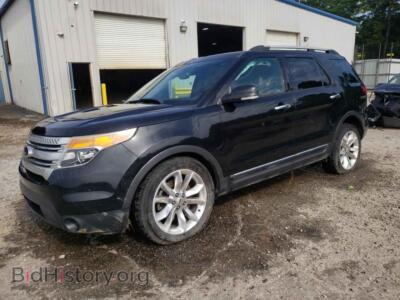 2013 Ford EXPLORER XLT, черный — VIN 1FM5K7D85DGB96759, Copart
