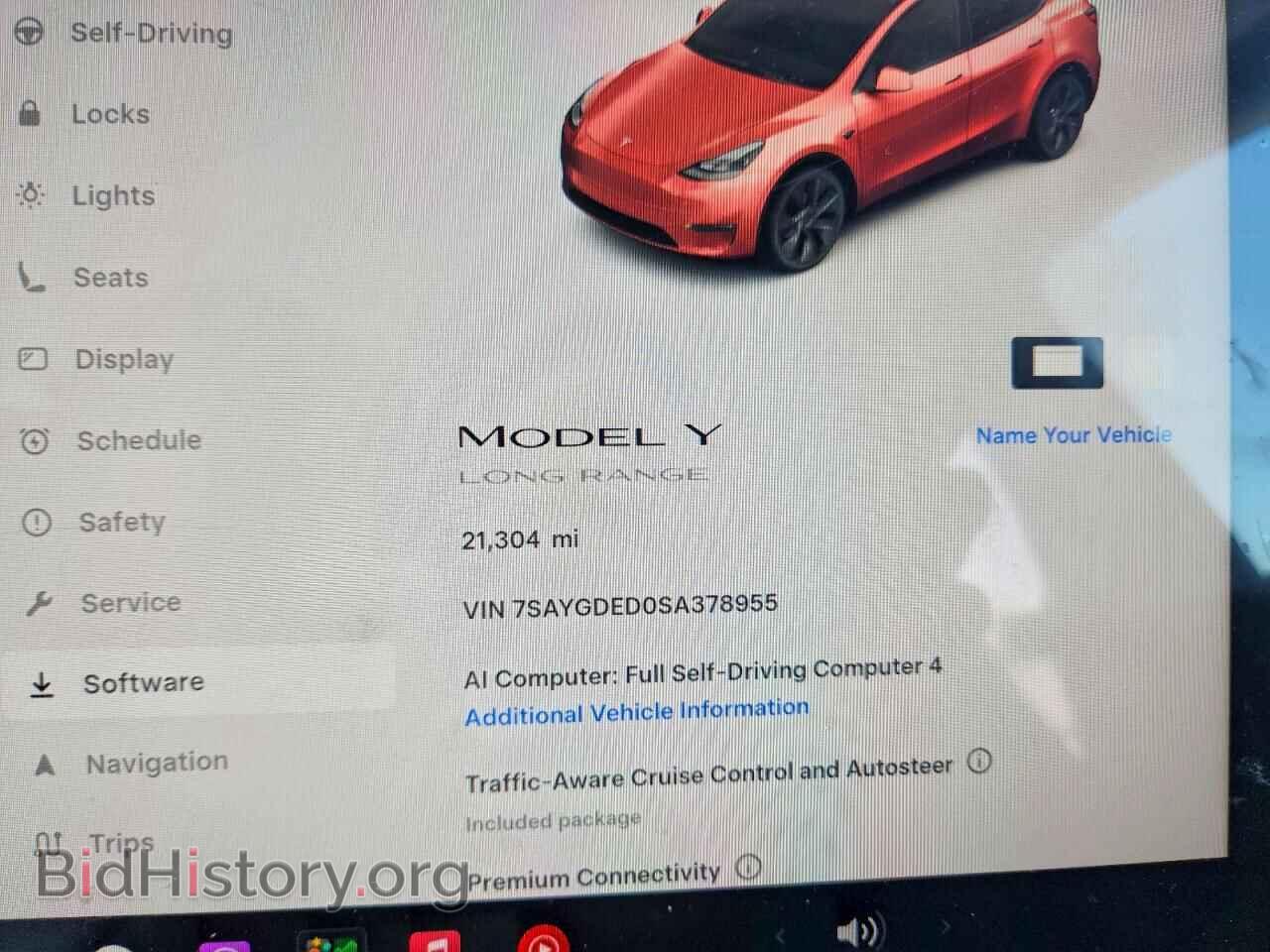 2025 TESLA MODEL Y - VIN: 7SAYGDED0SA378955 - Фото 9