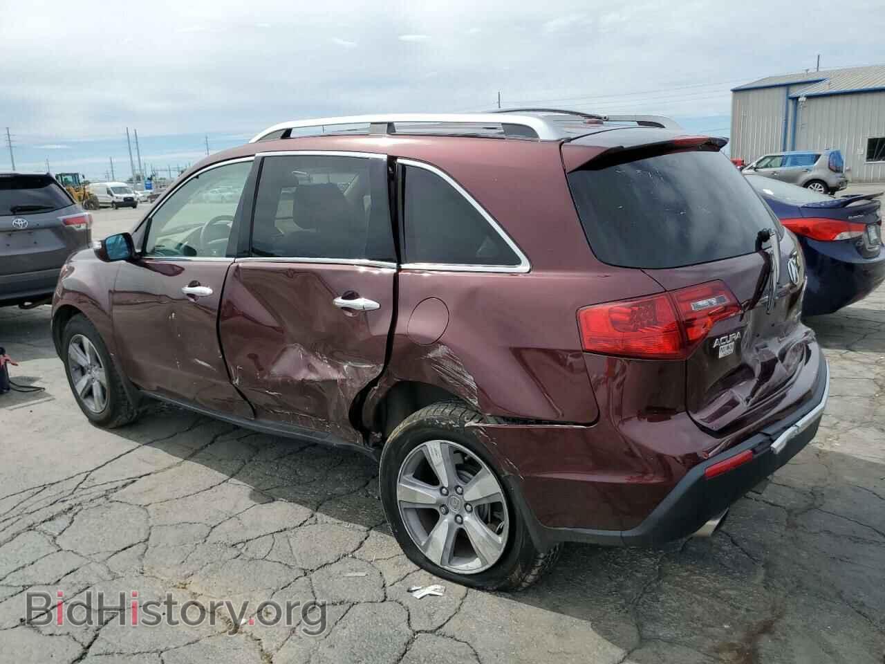 2012 ACURA MDX - VIN: 2HNYD2H46CH500796 - Фото 2