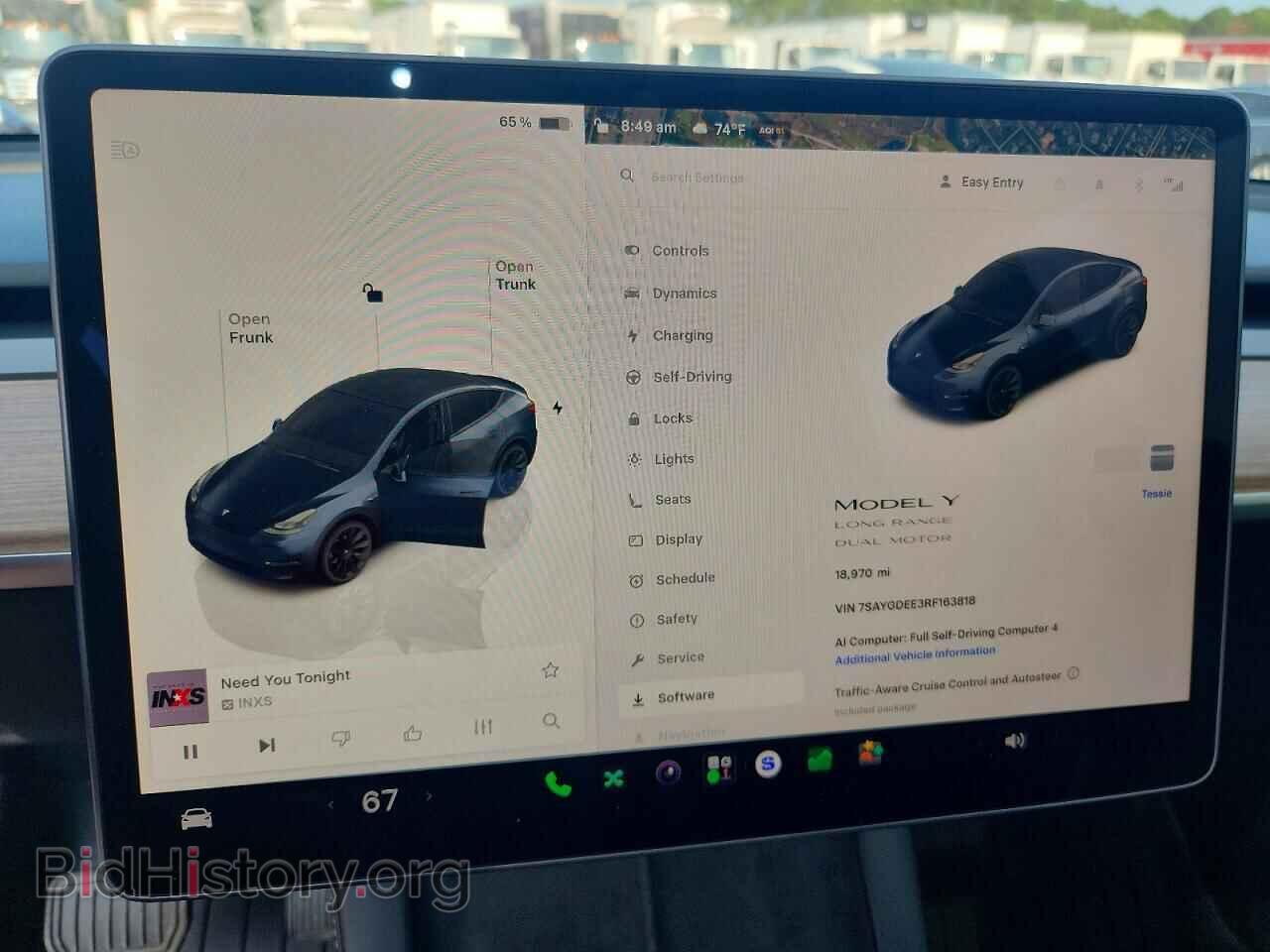 2024 TESLA MODEL Y - VIN: 7SAYGDEE3RF163818 - Photo 9