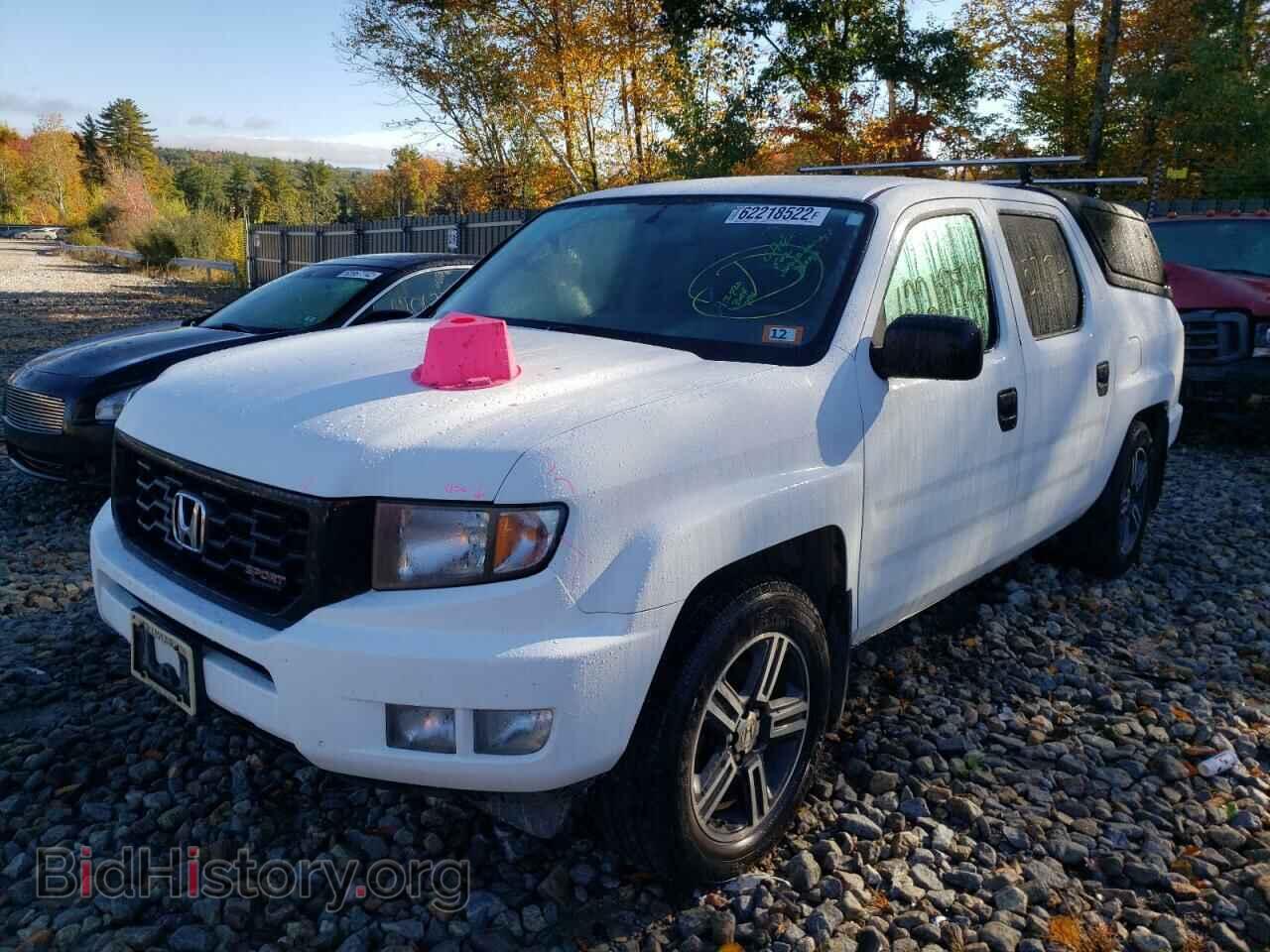 2013 HONDA RIDGELINE - VIN: 5FPYK1F73DB002072 - Фото 2