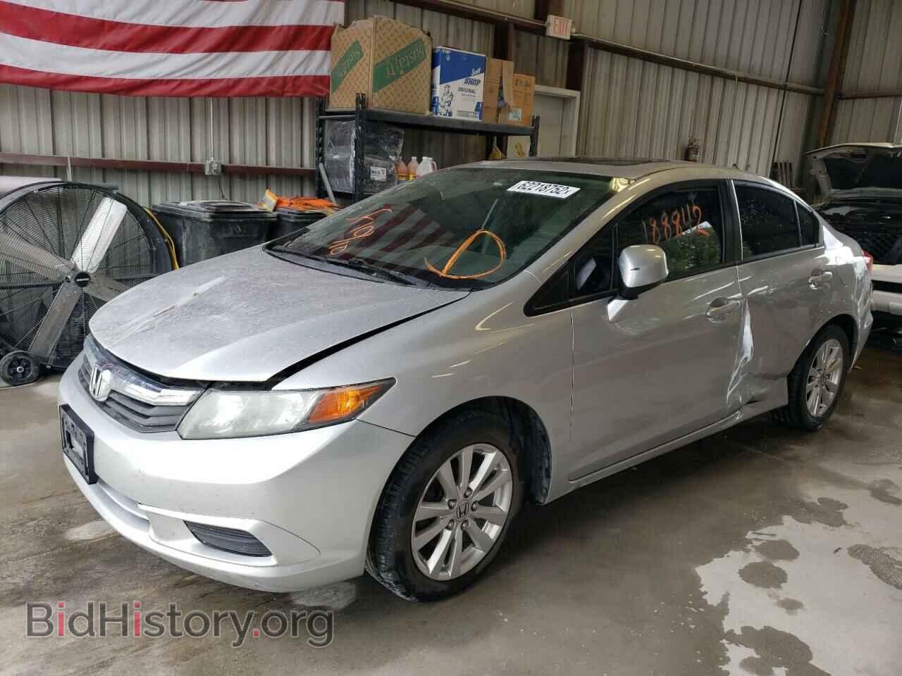 2012 HONDA CIVIC - VIN: 19XFB2F81CE007502 - Фото 2
