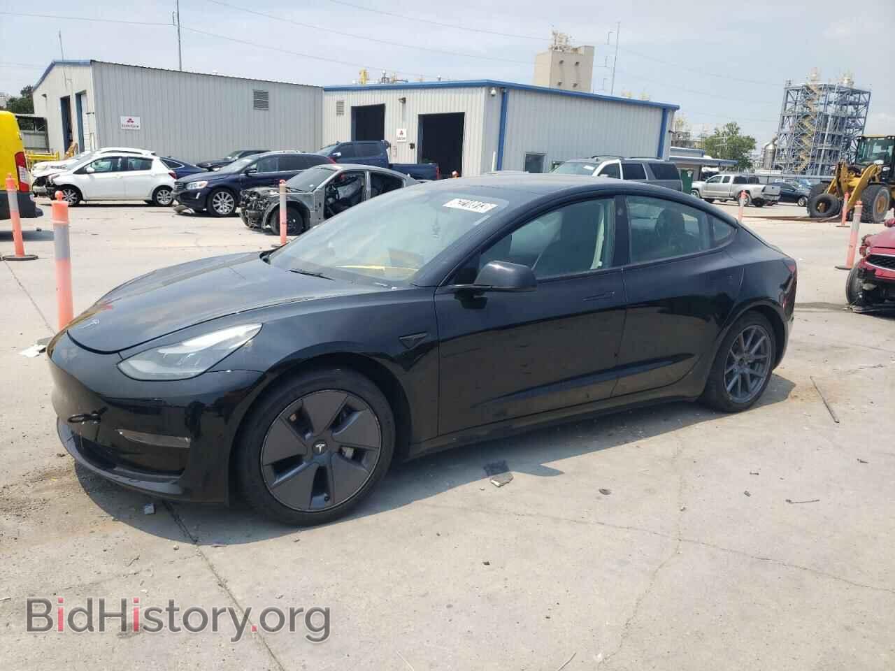 Photo 5YJ3E1EB9NF192266 - TESLA MODEL 3 2022