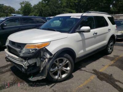 2012 Ford EXPLORER Limited, white — VIN 1FMHK7F95CGA13538, Copart