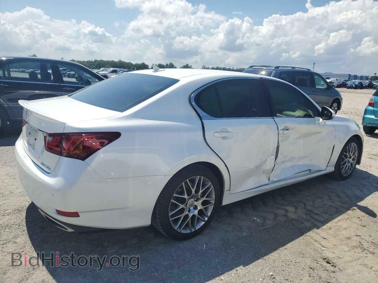 2014 LEXUS GS350 - VIN: JTHBE1BL0E5039607 - Фото 3