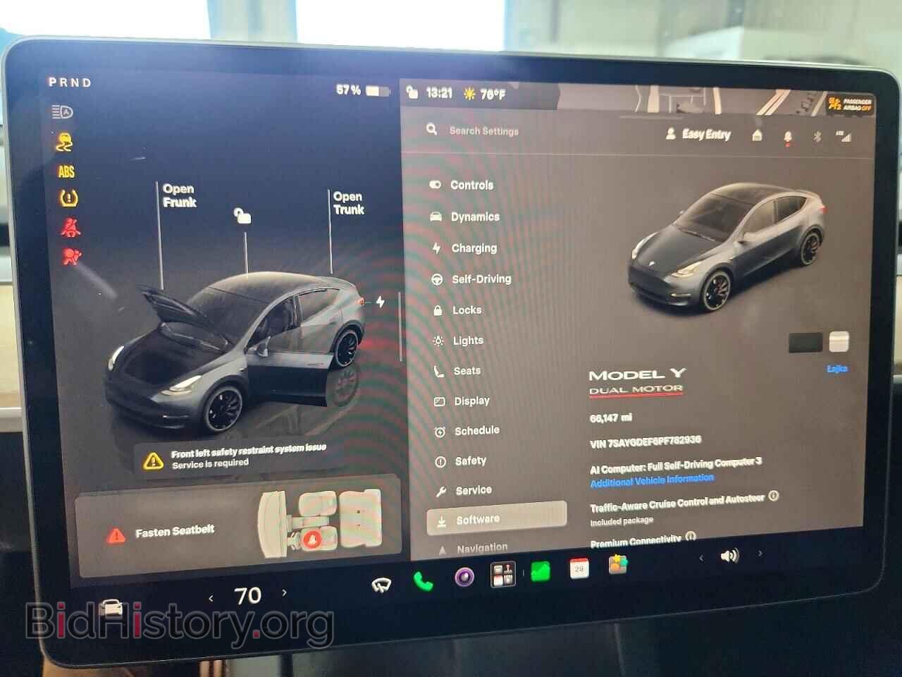 2023 TESLA MODEL Y - VIN: 7SAYGDEF6PF782936 - Photo 9