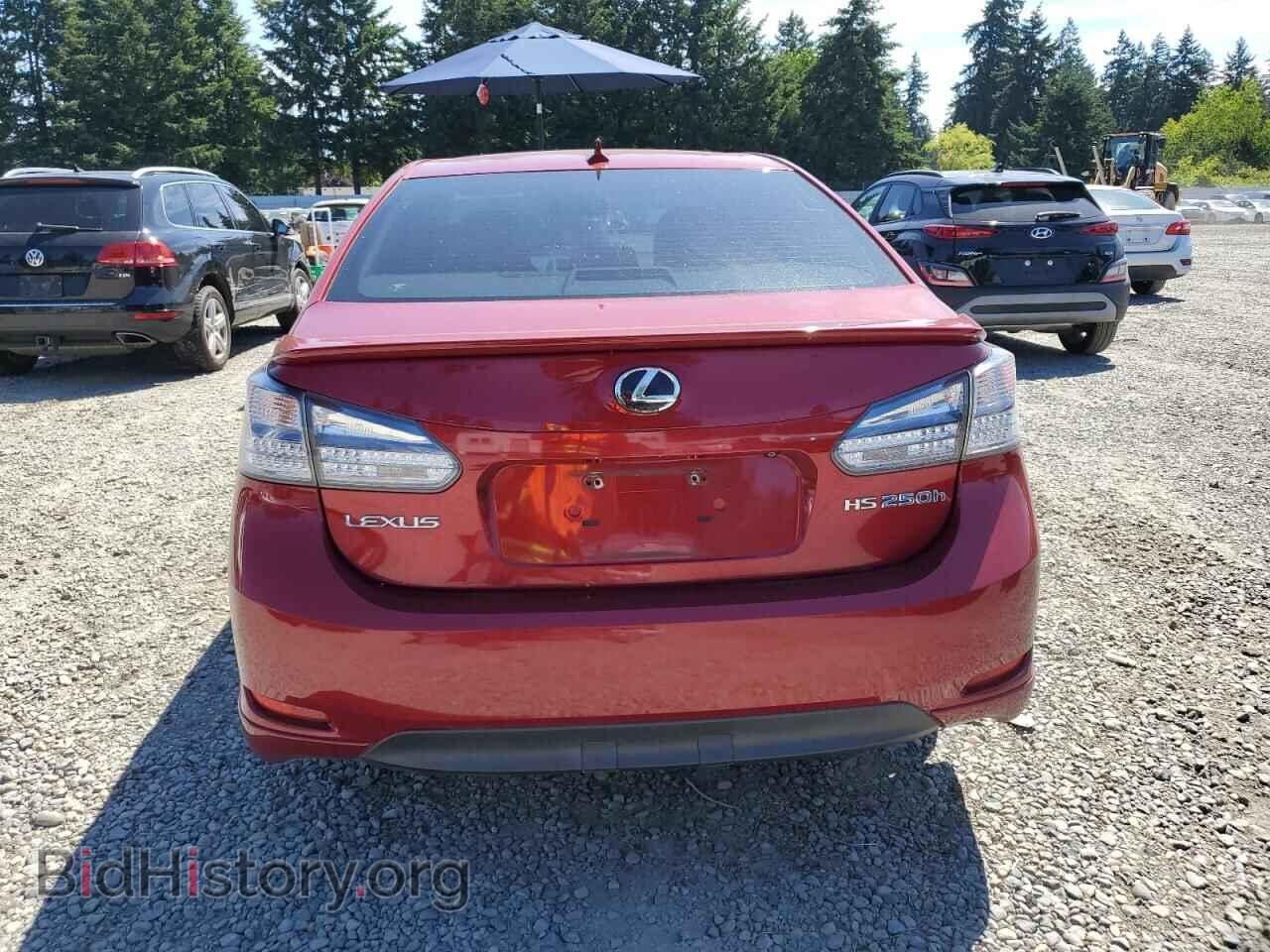 2010 LEXUS HS - VIN: JTHBB1BA4A2016110 - Фото 6
