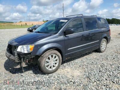 2014 Chrysler MINIVAN Touring, gray — VIN 2C4RC1BG0ER225191, Copart