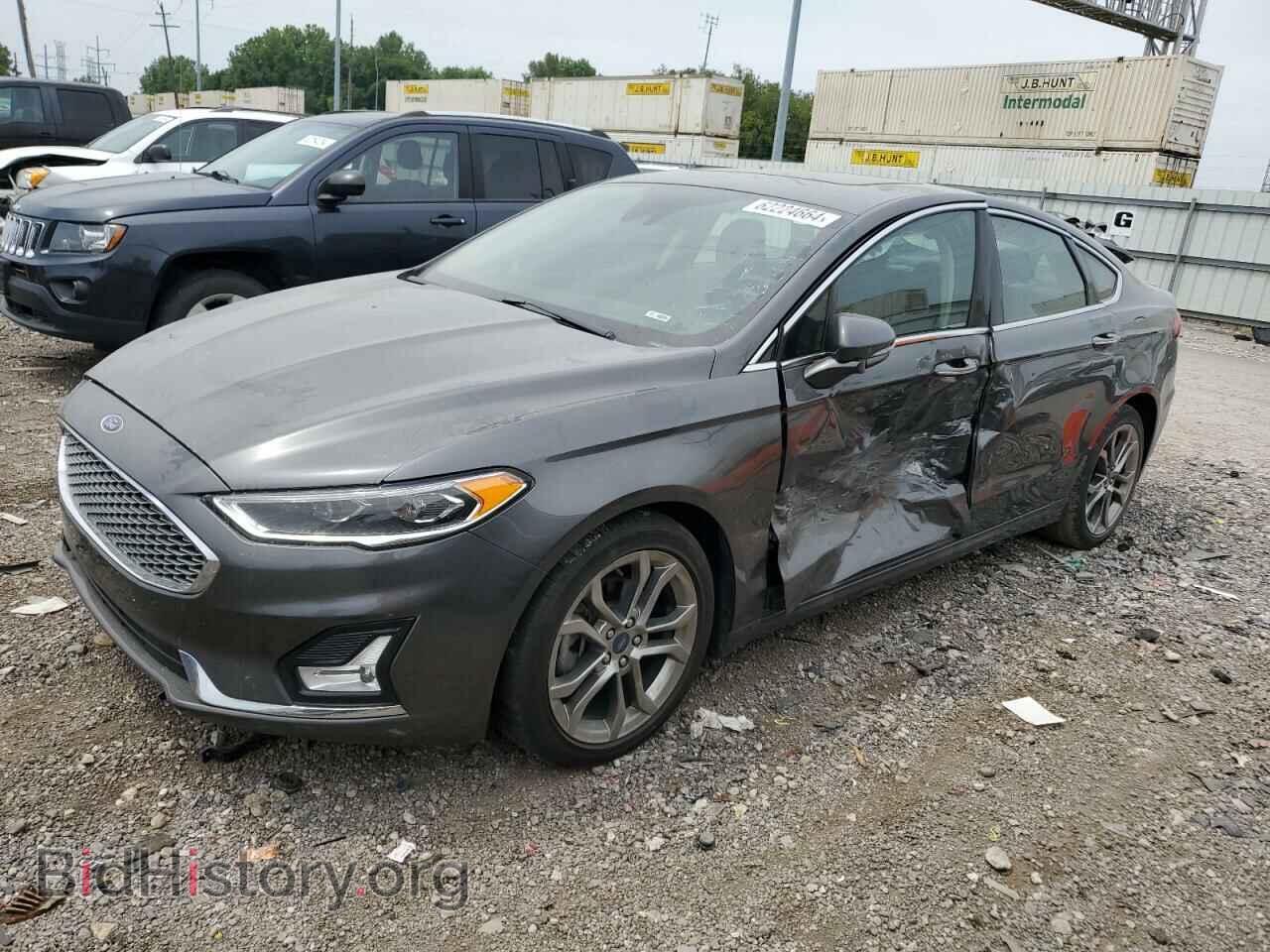 Фотография 3FA6P0RU7KR275725 - FORD FUSION 2019