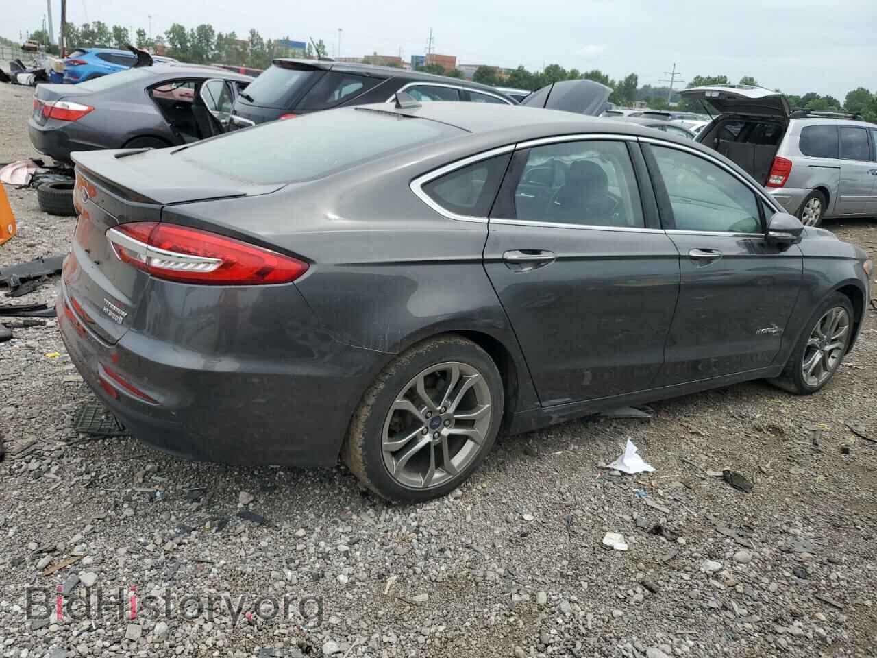 2019 FORD FUSION - VIN: 3FA6P0RU7KR275725 - Фото 3