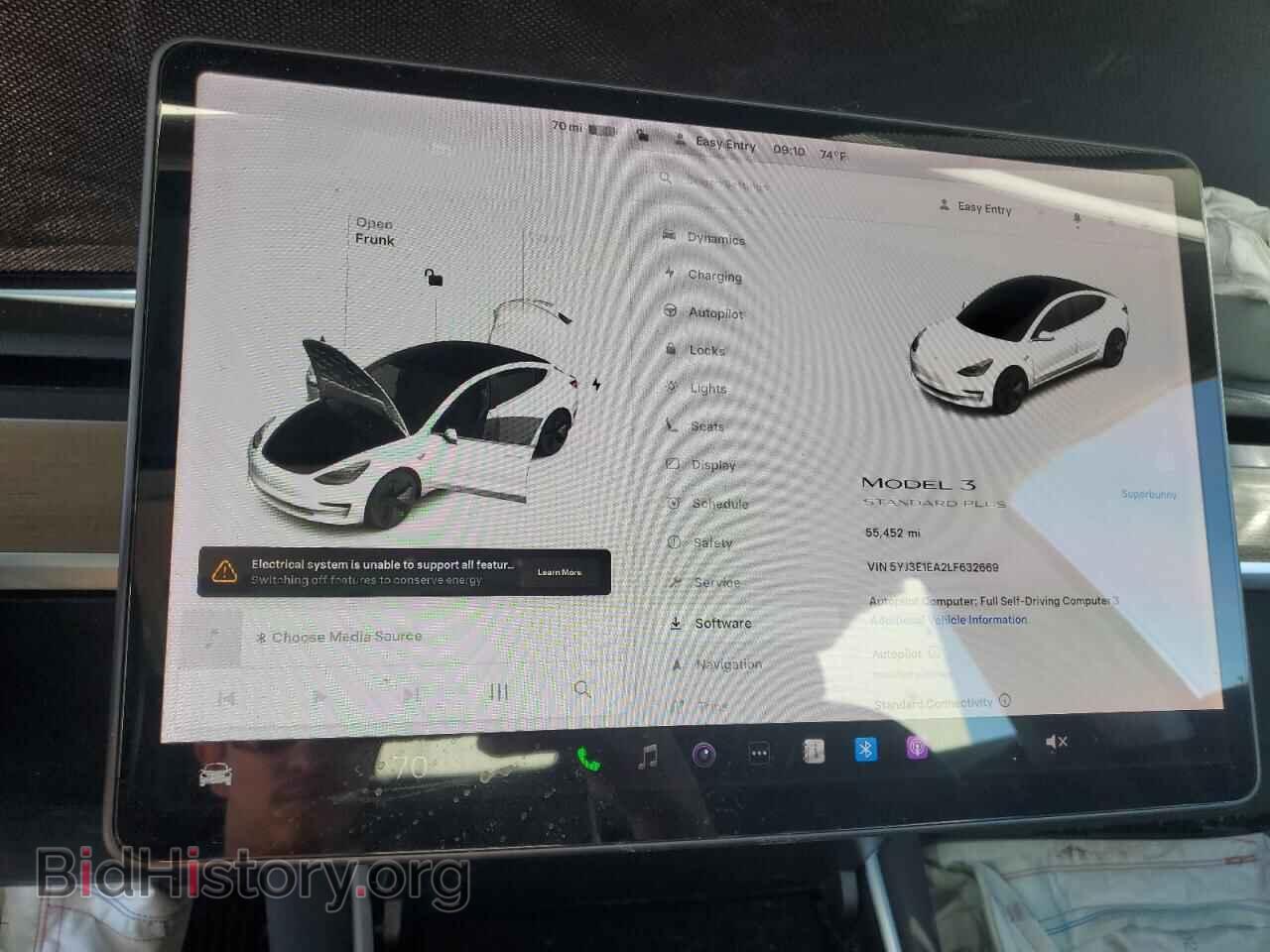 2020 TESLA MODEL 3 - VIN: 5YJ3E1EA2LF632669 - Photo 9