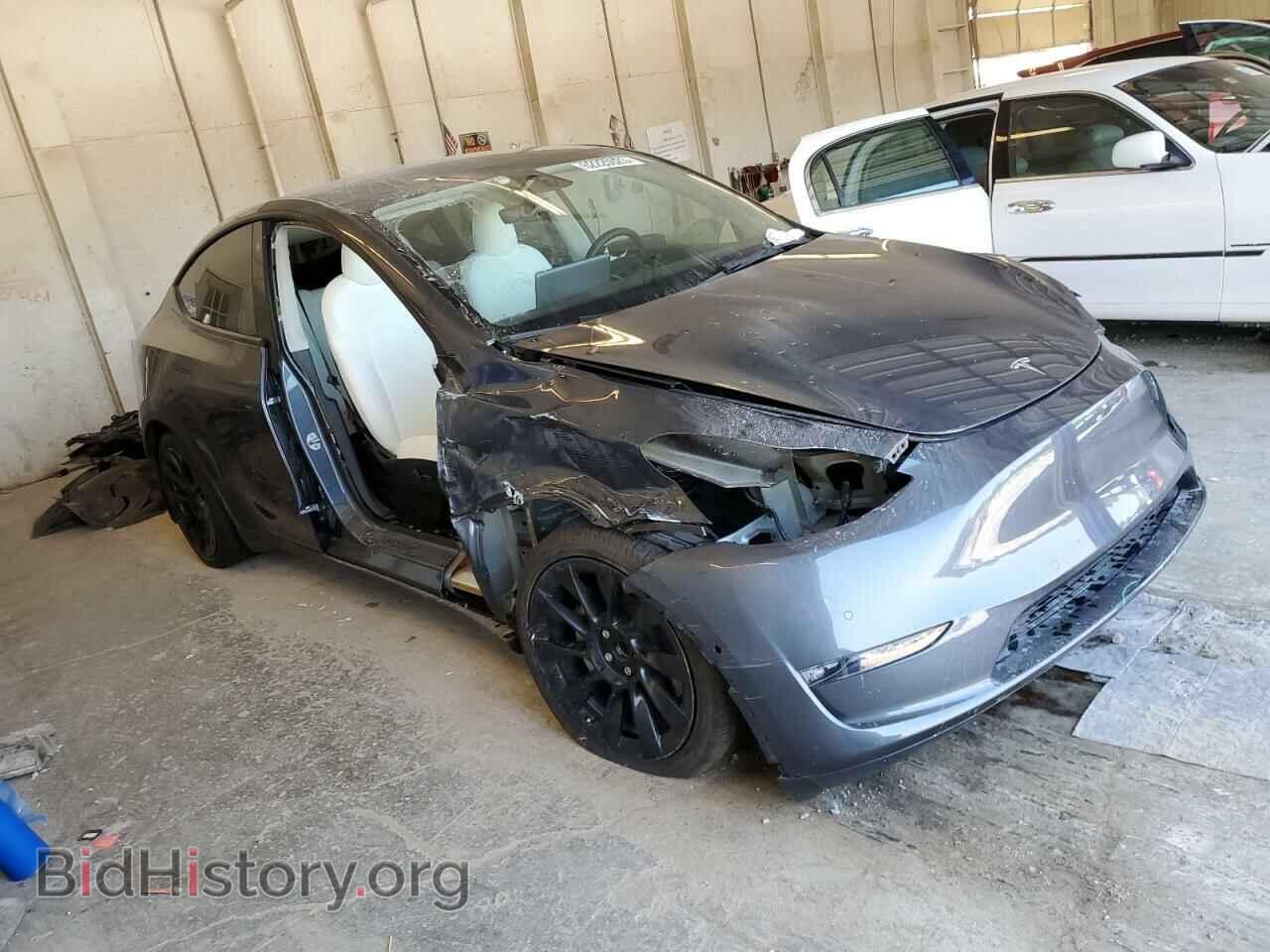 2021 TESLA MODEL Y - VIN: 5YJYGDED9MF106195 - Photo 4