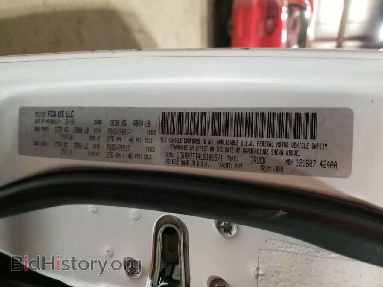 2020 RAM 1500 - VIN: 1C6RR7TT4LS101571 - Фото 10