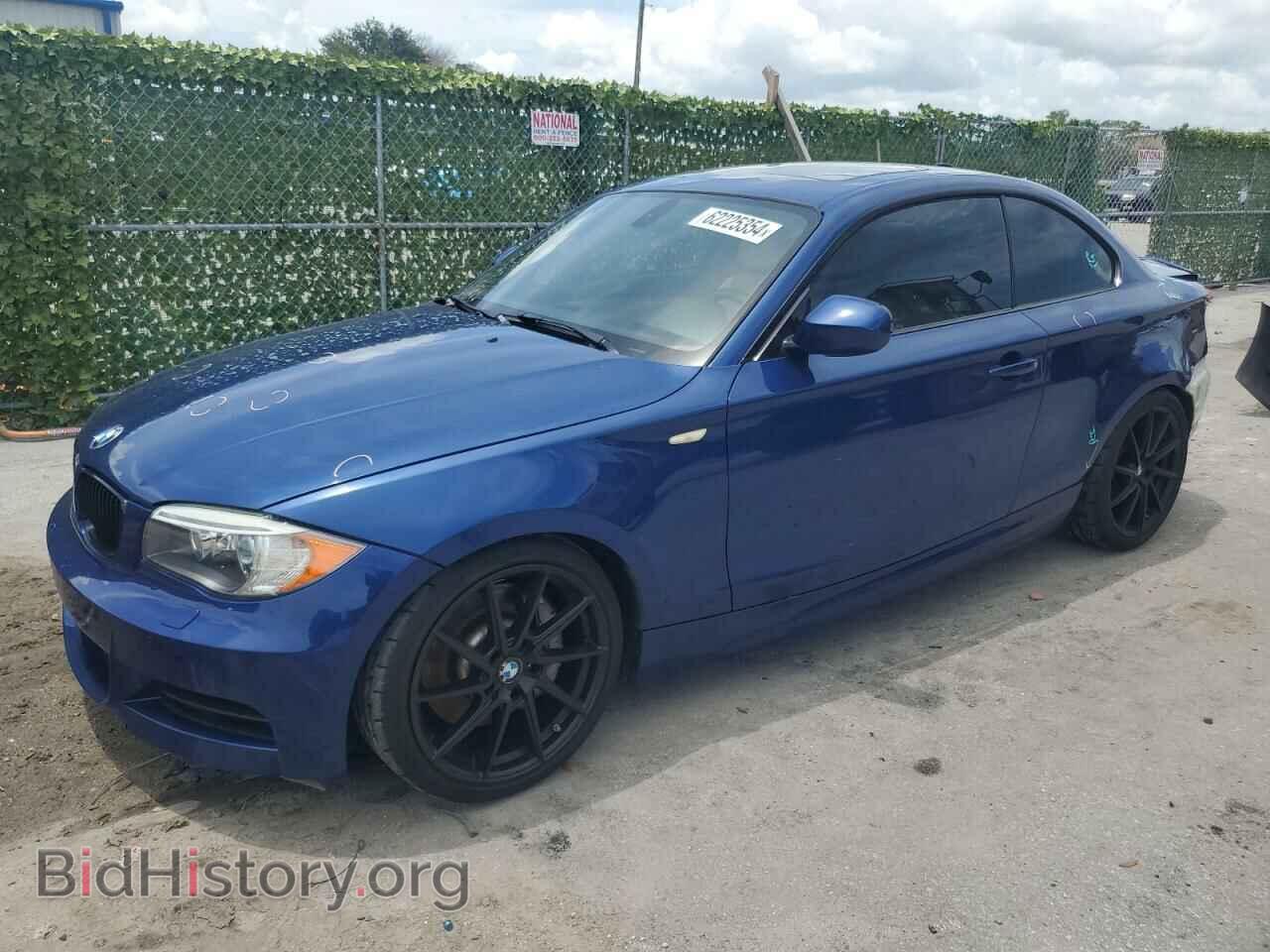 Photo WBAUC9C54CVM12334 - BMW 1 SERIES 2012