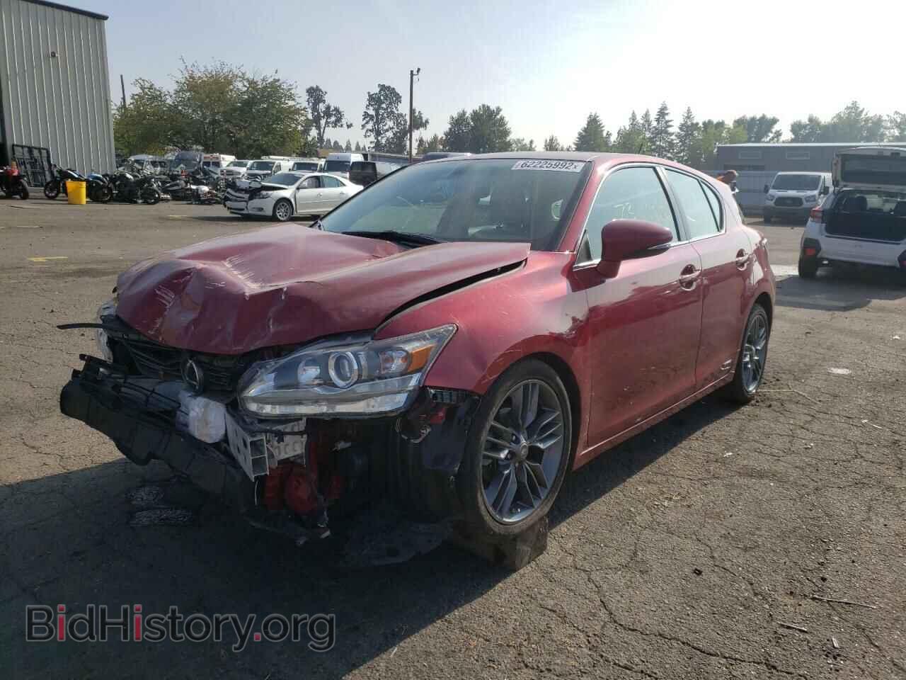 2013 LEXUS CT 200 - VIN: JTHKD5BH5D2129017 - Фото 2