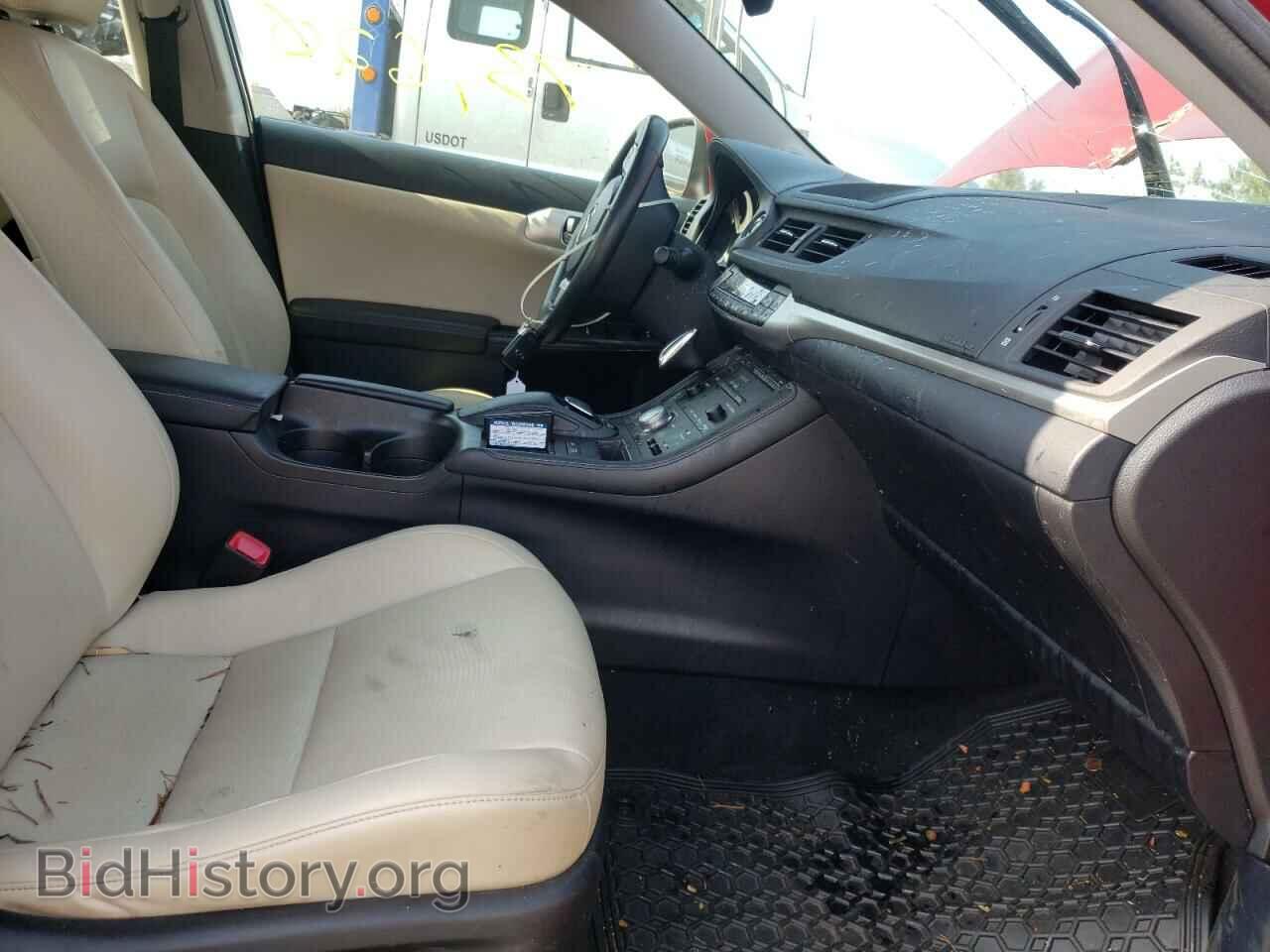 2013 LEXUS CT 200 - VIN: JTHKD5BH5D2129017 - Фото 5