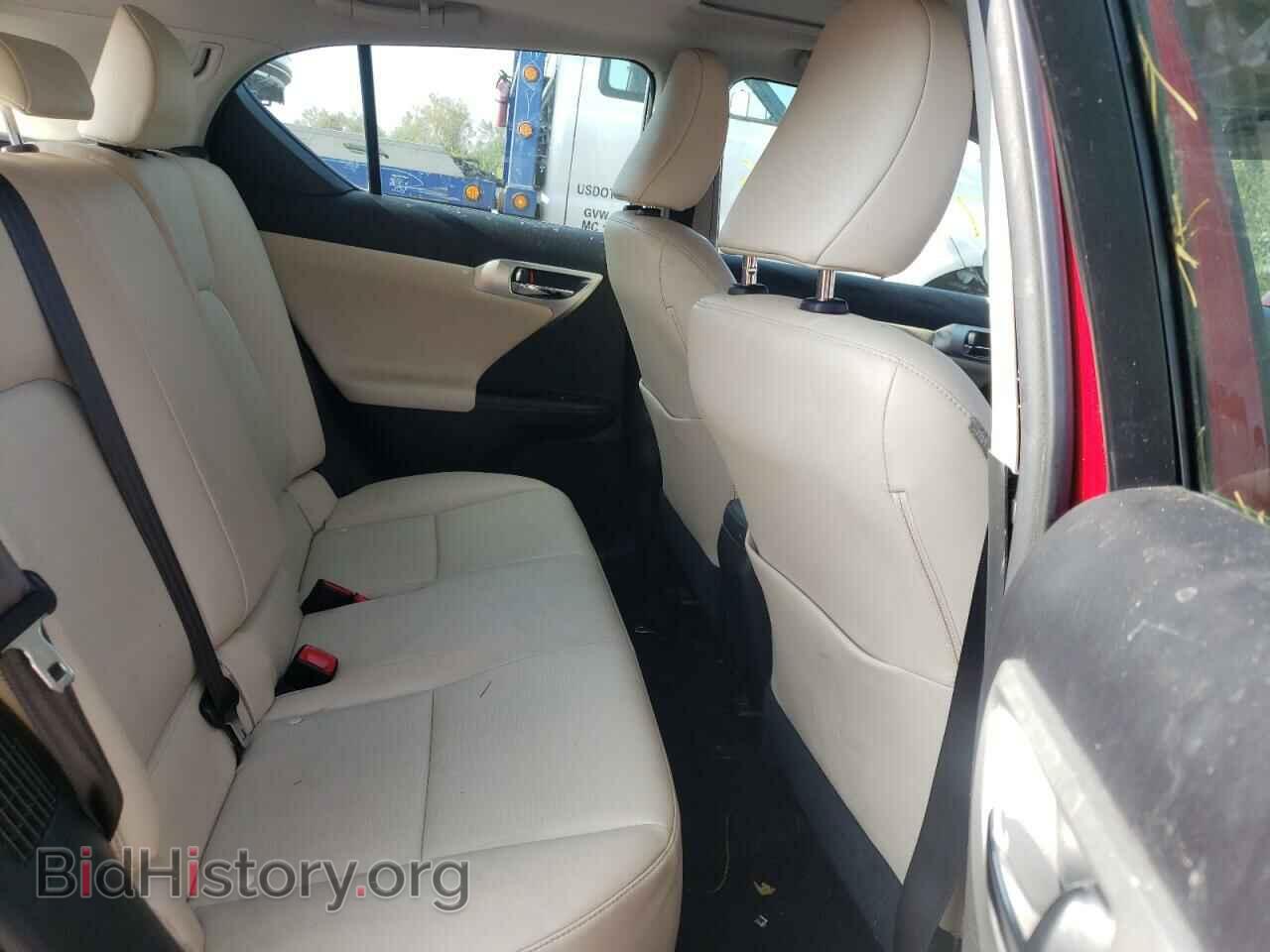 2013 LEXUS CT 200 - VIN: JTHKD5BH5D2129017 - Фото 6