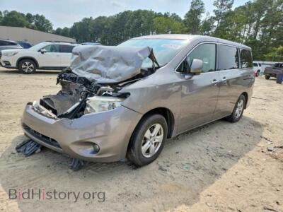 2012 Nissan QUEST 3.5 S, серебристый — VIN JN8AE2KP7C9045646, Copart