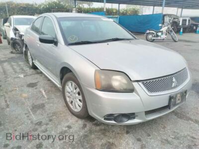 2010 Mitsubishi GALANT Galant FE, silver — VIN 4A32B2FF7AE005580, Copart