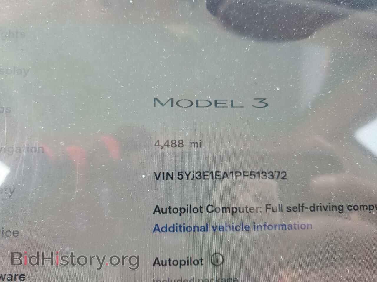 2023 TESLA MODEL 3 - VIN: 5YJ3E1EA1PF513372 - Photo 9
