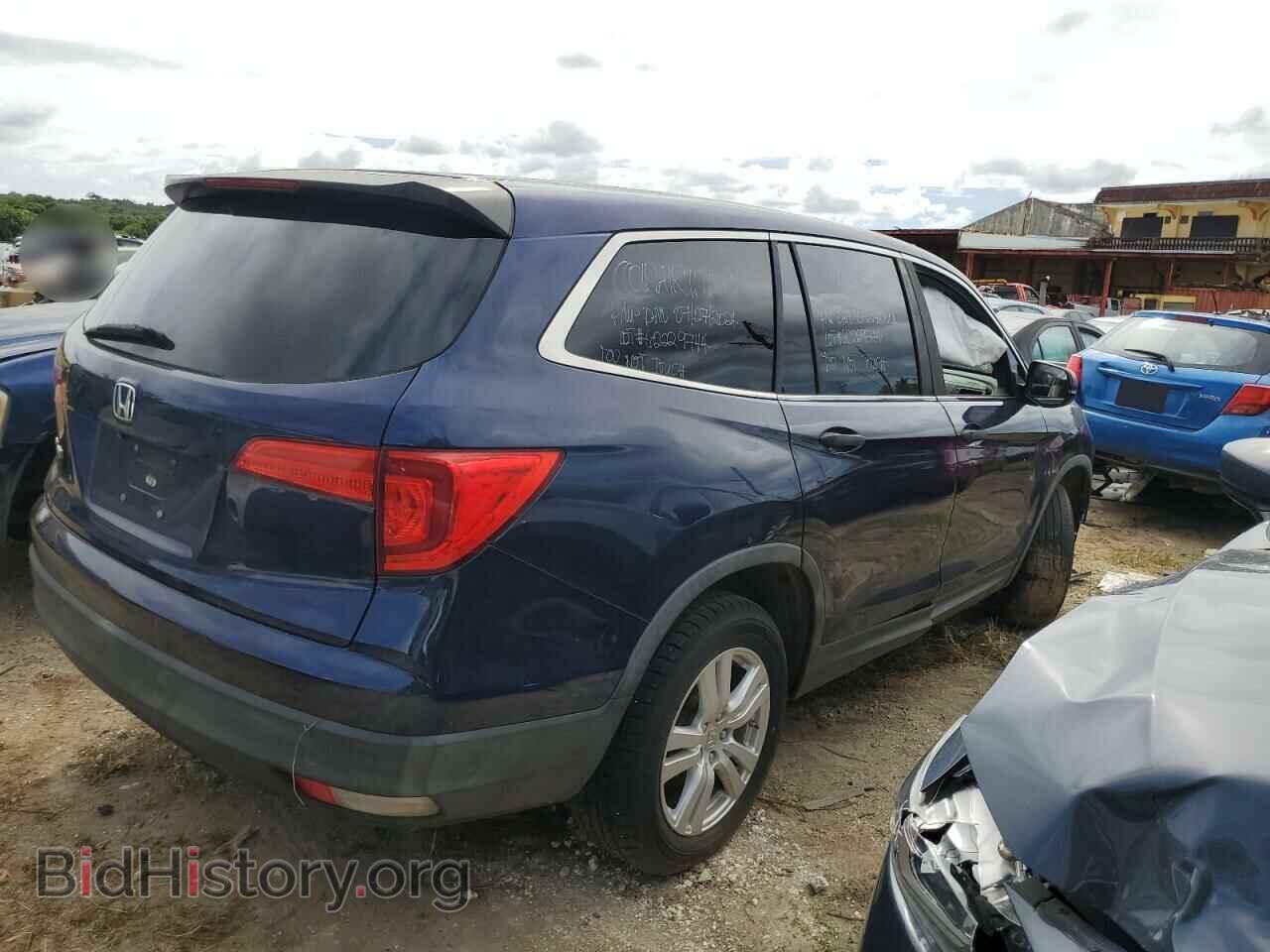 2016 HONDA PILOT - VIN: 5FNYF5H10GB040358 - Фото 3
