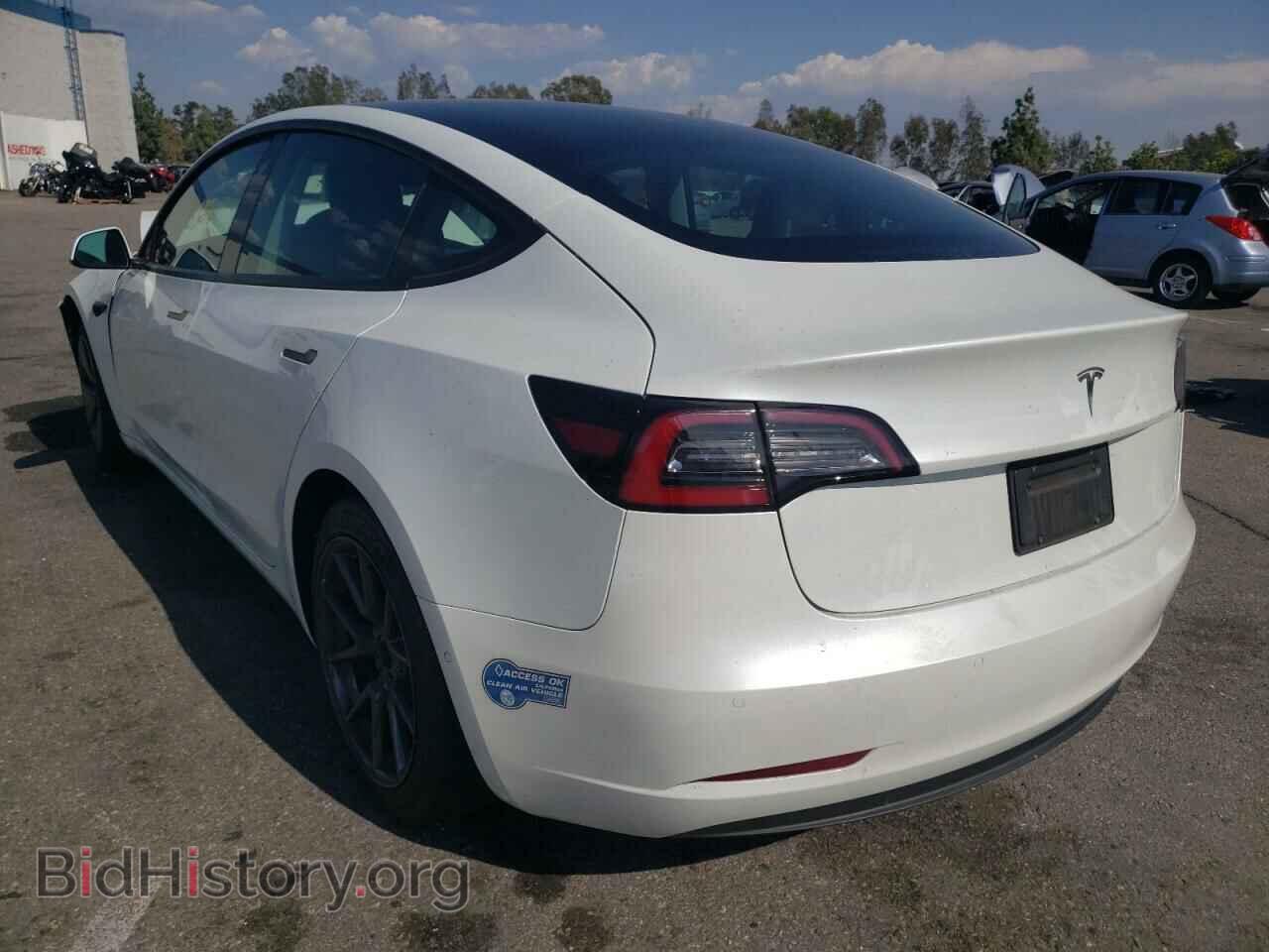2021 TESLA MODEL 3 - VIN: 5YJ3E1EA1MF939476 - Фото 3
