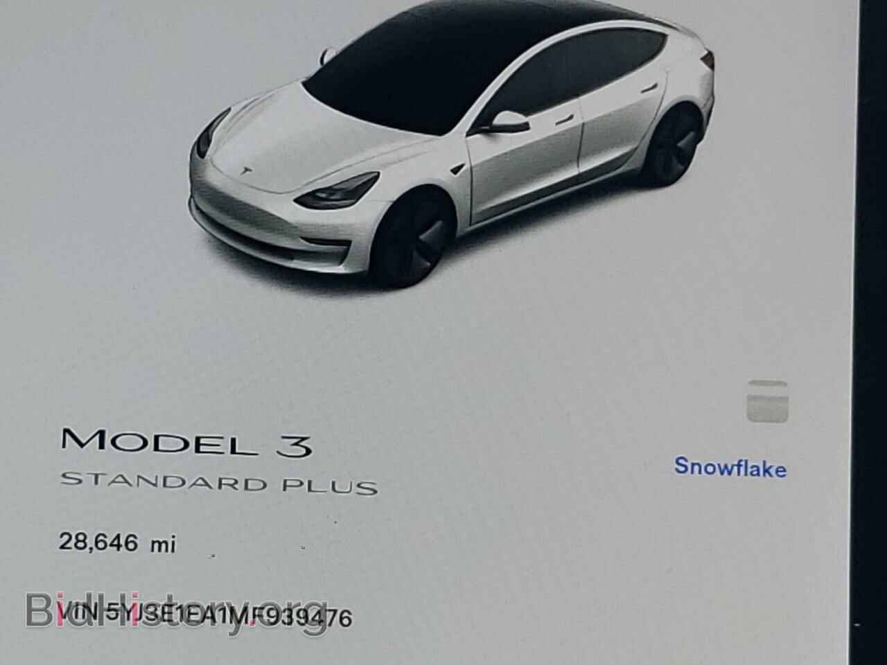 2021 TESLA MODEL 3 - VIN: 5YJ3E1EA1MF939476 - Фото 8