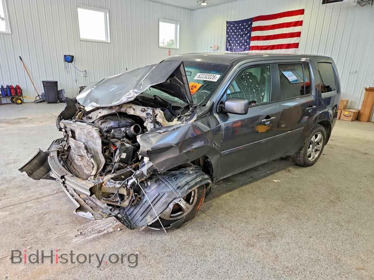 Фотография 5FNYF4H44CB044556 - HONDA PILOT 2012
