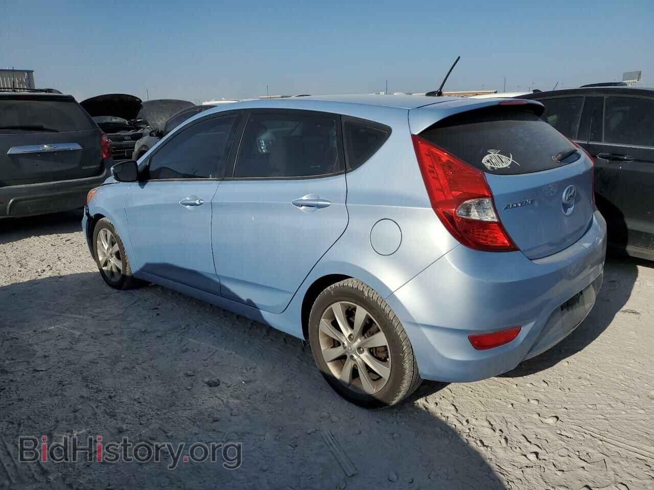 2014 HYUNDAI ACCENT - VIN: KMHCU5AE4EU153047 - Фото 2