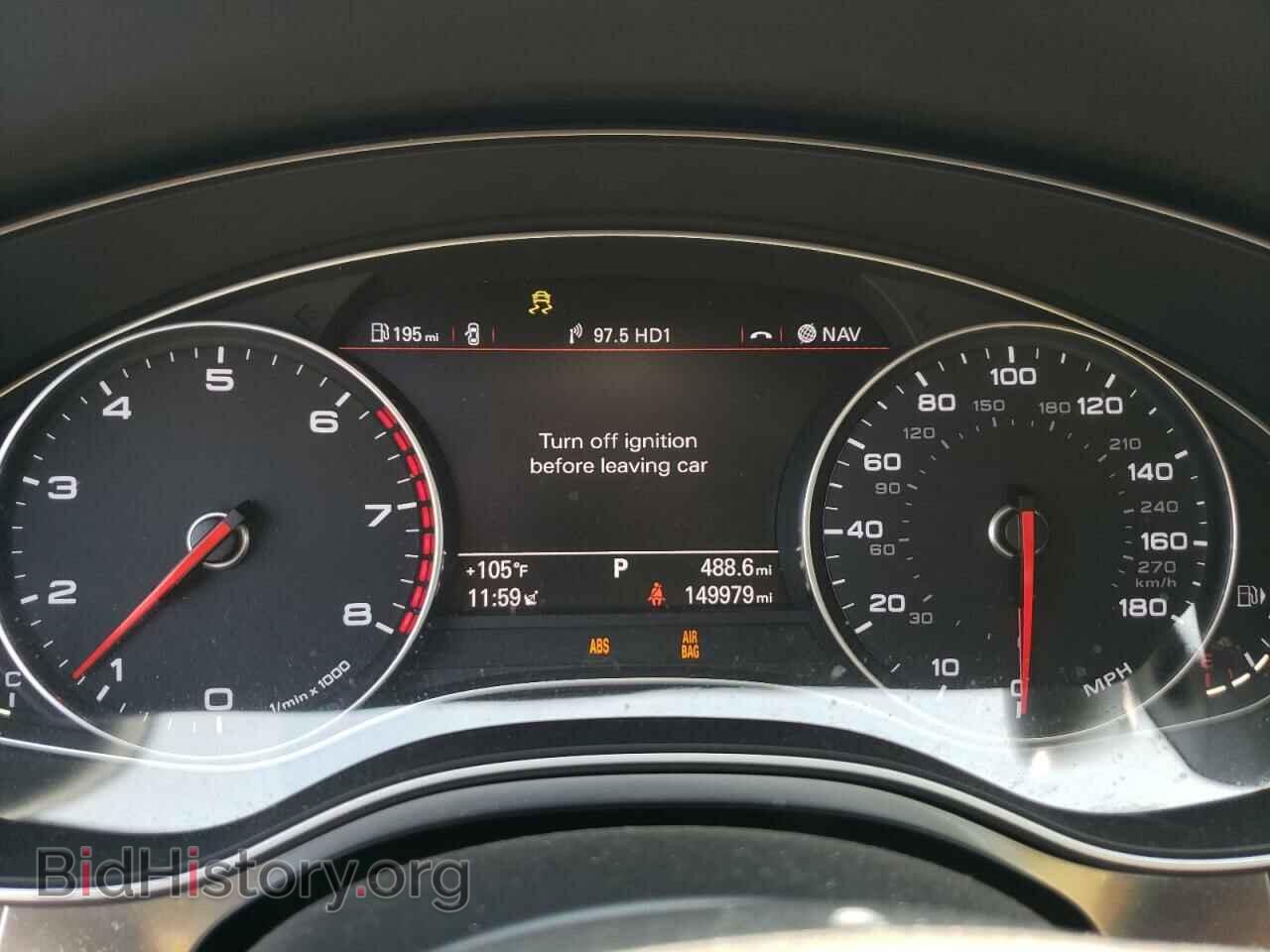 2013 AUDI A6 - VIN: WAUGFAFC8DN110885 - Фото 9