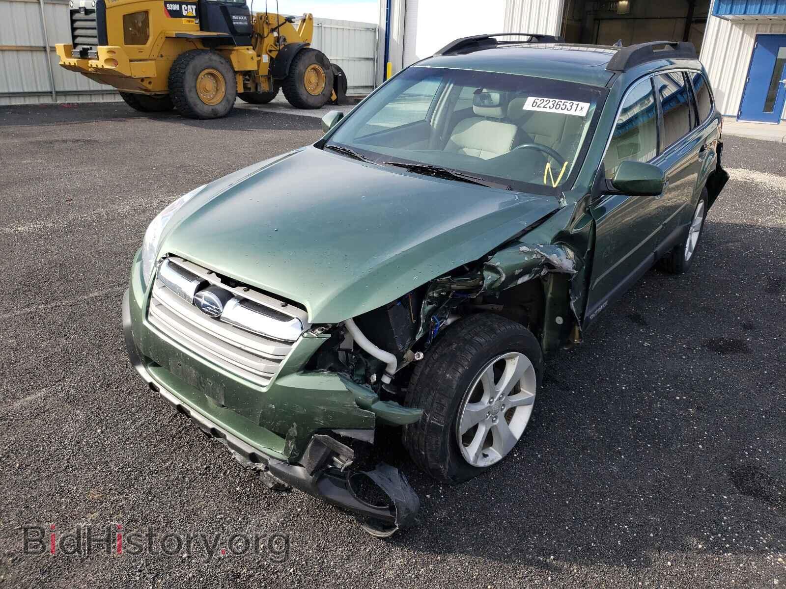 2014 SUBARU OUTBACK - VIN: 4S4BRBDC0E3200327 - Фото 2