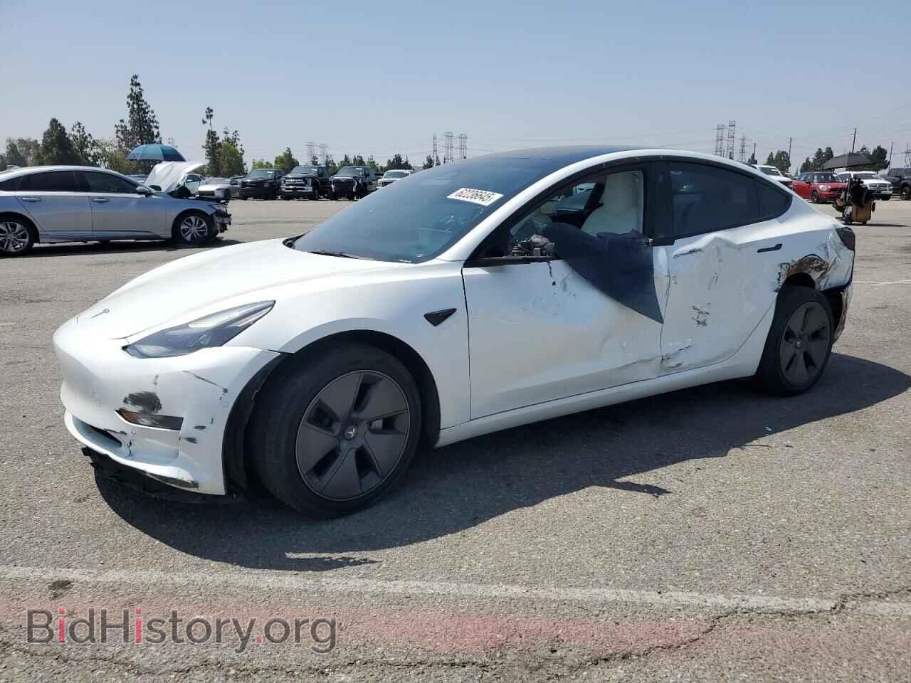 Фотография 5YJ3E1EA9NF329228 - TESLA MODEL 3 2022