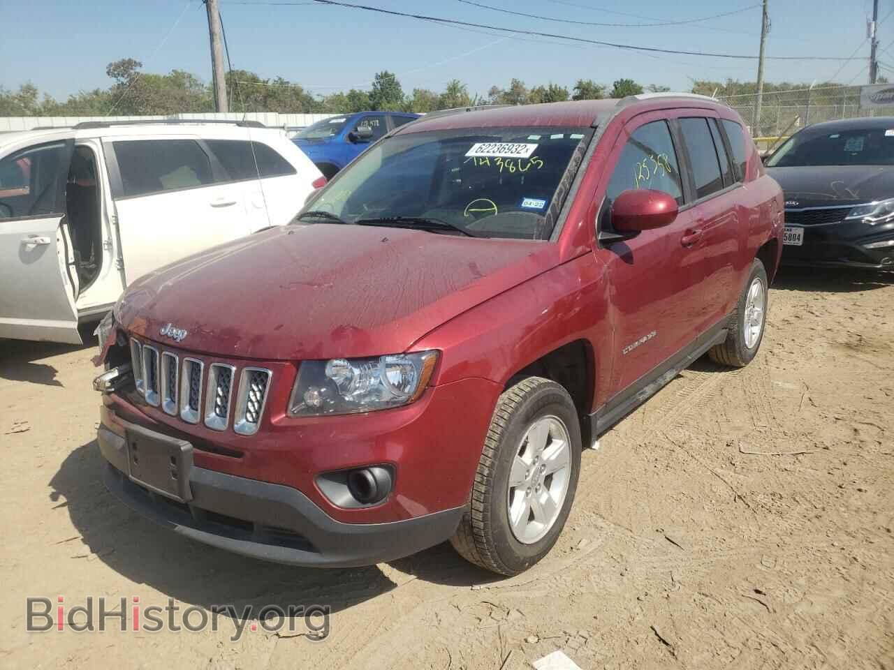 2016 JEEP COMPASS - VIN: 1C4NJCEA2GD743865 - Фото 2