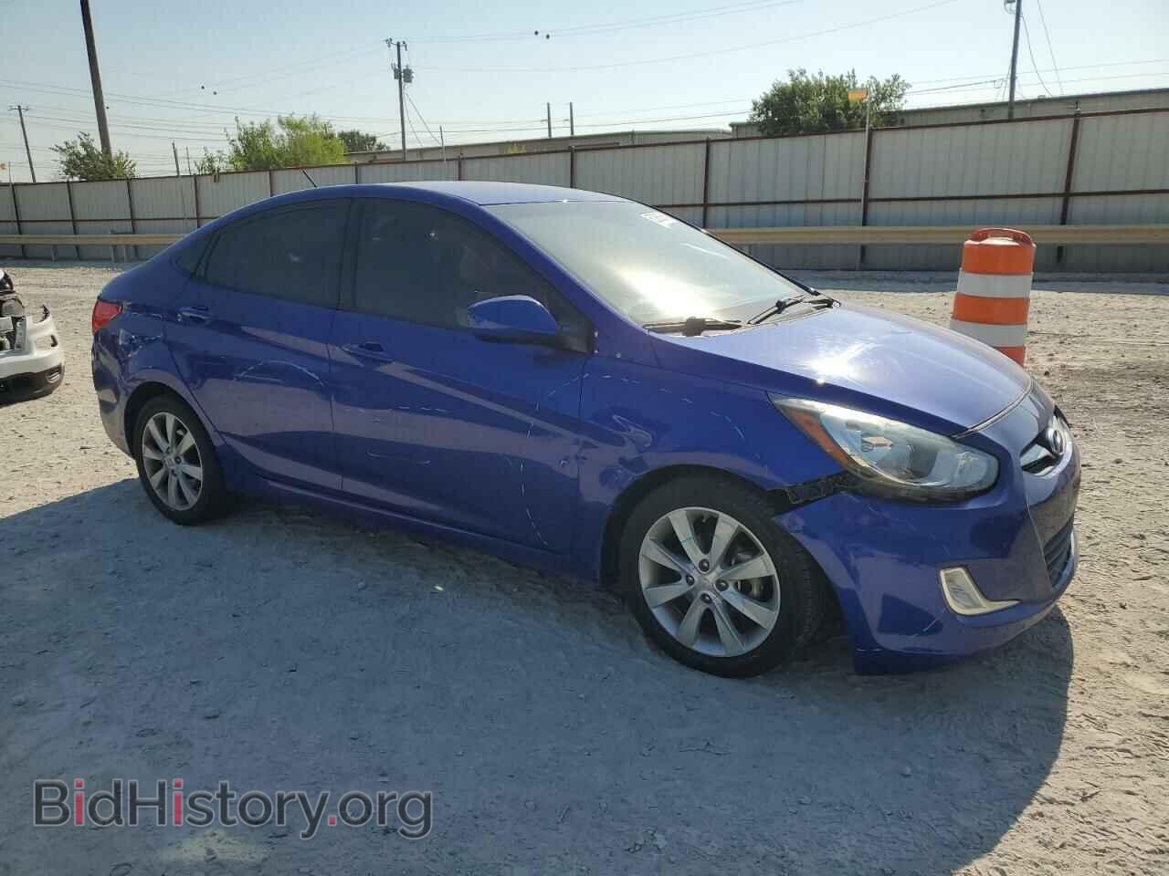 2013 HYUNDAI ACCENT - VIN: KMHCU4AE4DU561136 - Фото 4