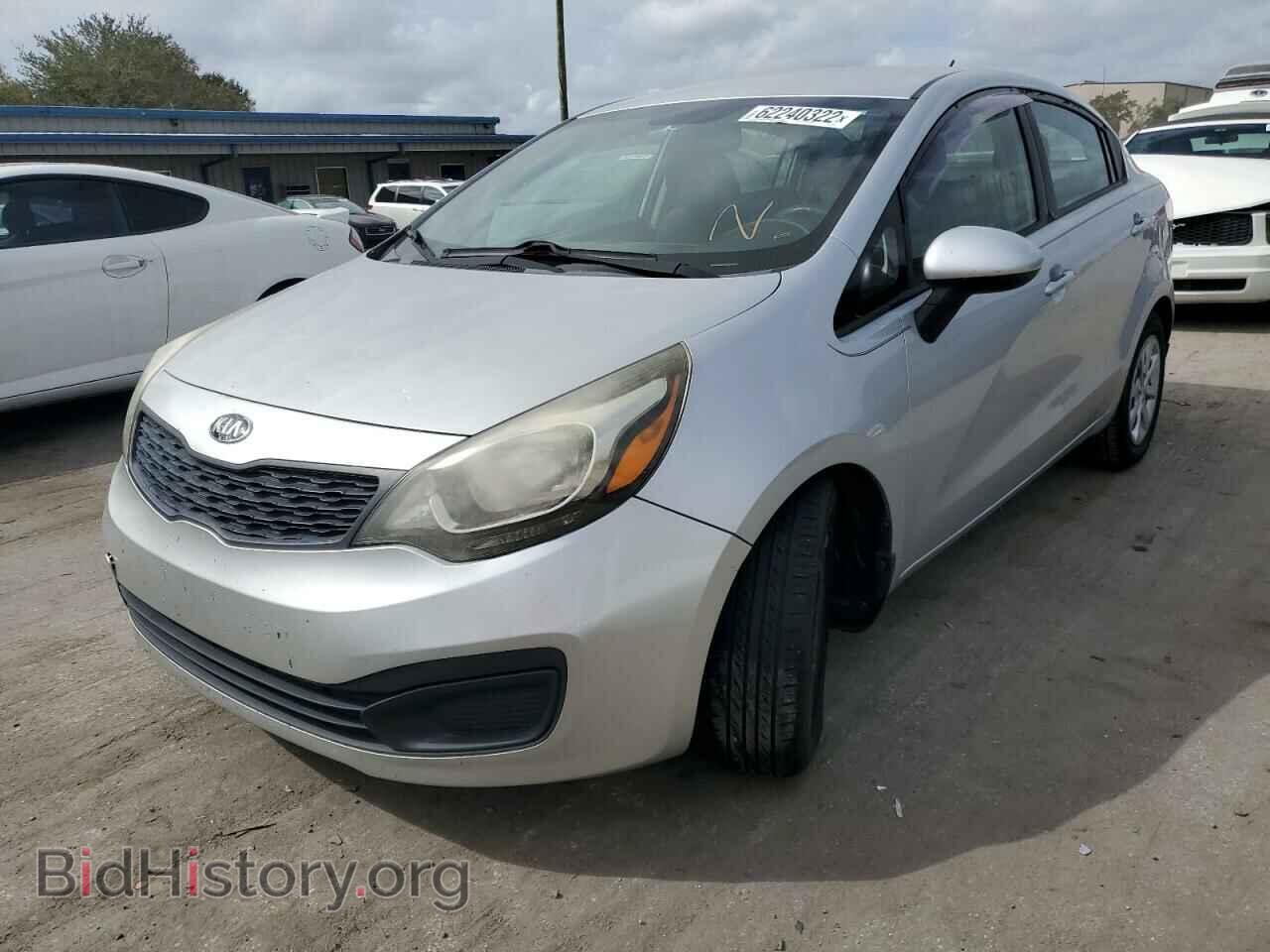 2014 KIA RIO - VIN: KNADM4A37E6355819 - Фото 2