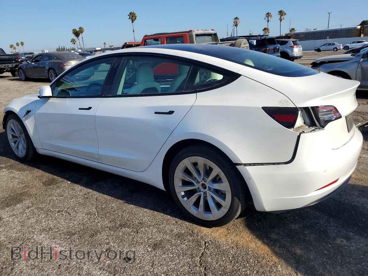 2022 TESLA MODEL 3 - VIN: 5YJ3E1EB5NF103762 - Фото 2