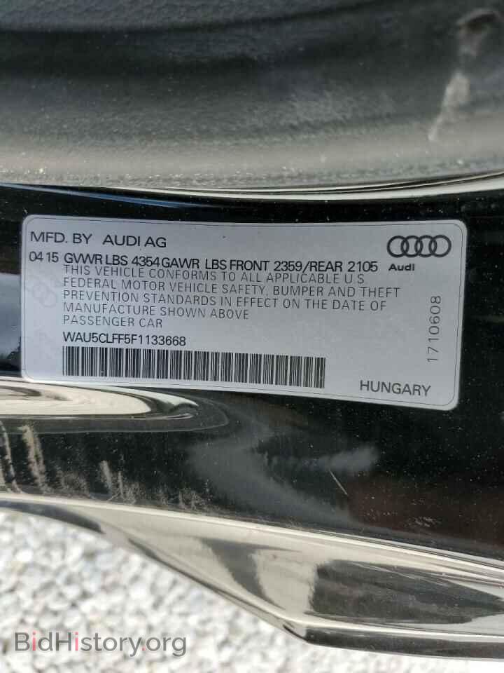 2015 AUDI A3 - VIN: WAU5CLFF5F1133668 - Фото 10