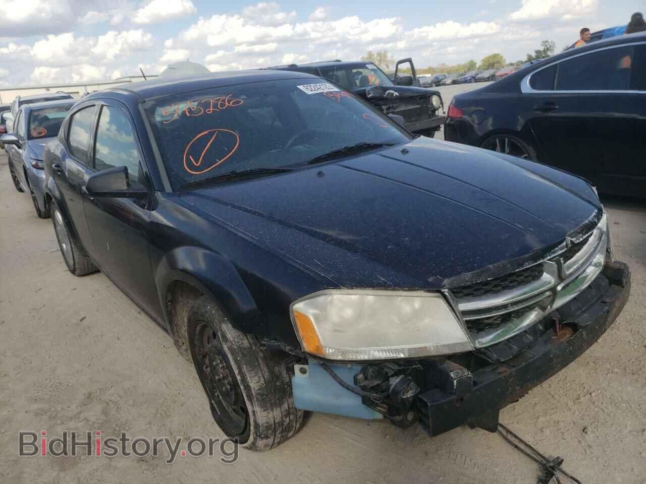 Photo 1B3BD4FBXBN545286 - DODGE AVENGER 2011