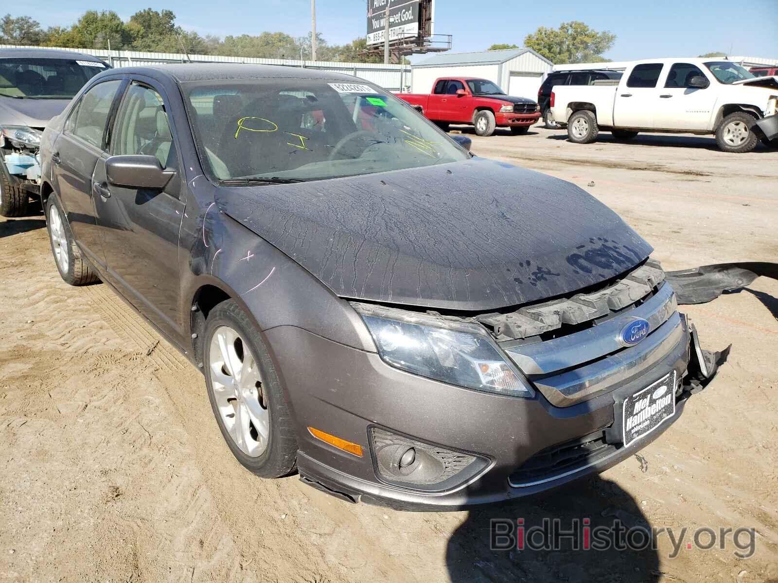 Photo 3FAHP0HAXCR258743 - FORD FUSION 2012