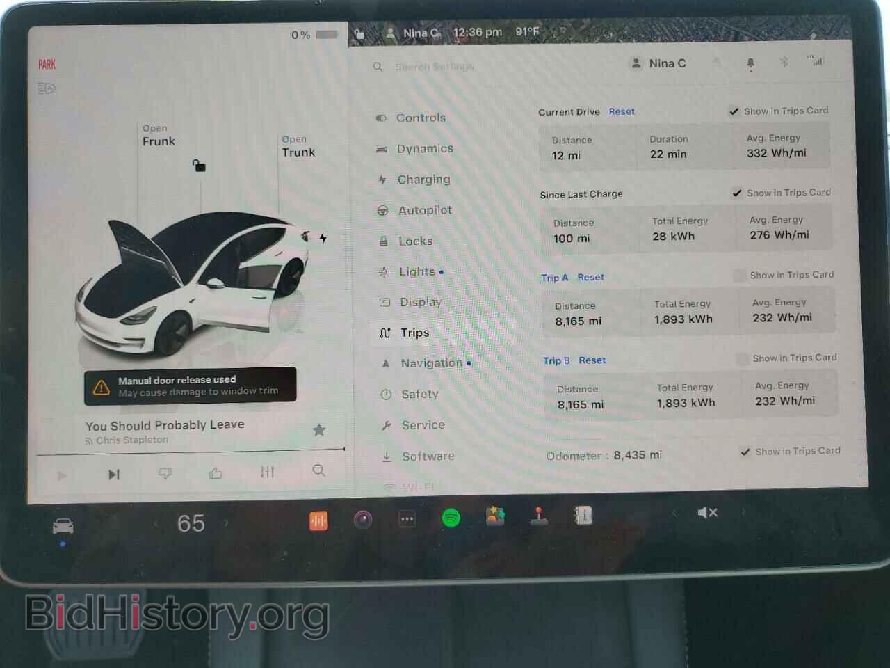 2023 TESLA MODEL 3 - VIN: 5YJ3E1EB2PF659207 - Photo 9