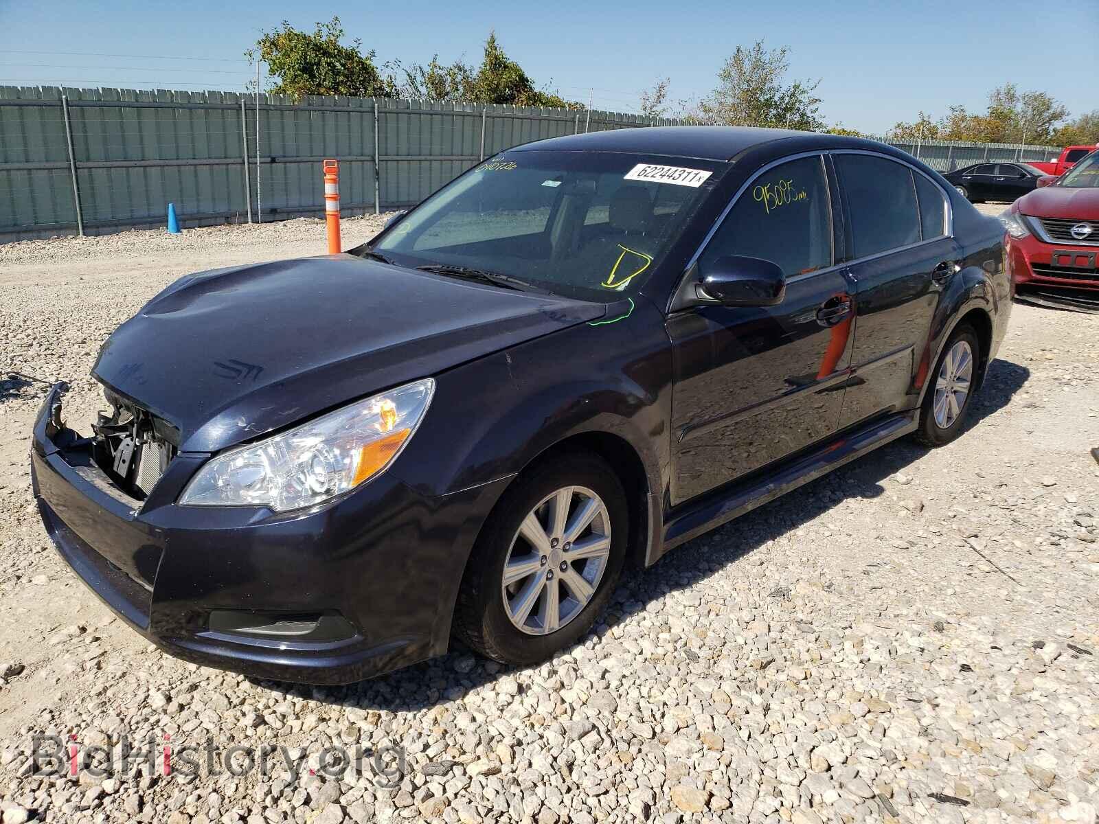 2012 SUBARU LEGACY - VIN: 4S3BMCB69C3040726 - Фото 2