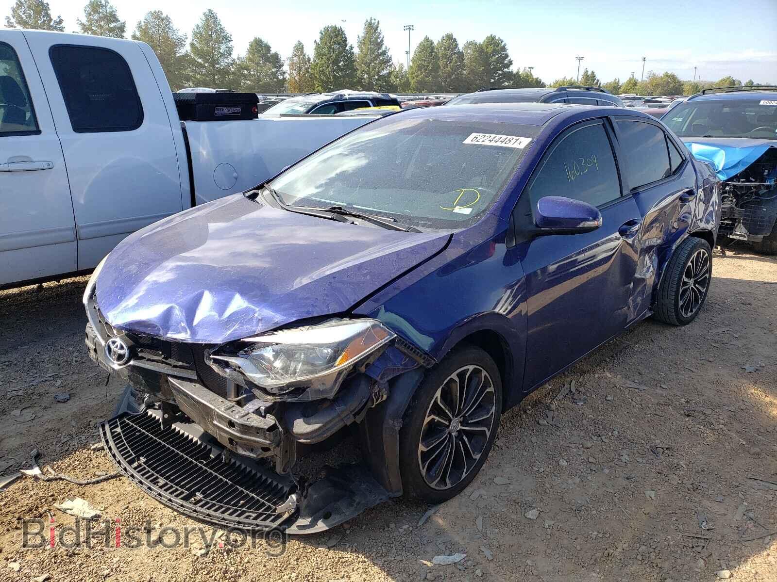 2014 TOYOTA COROLLA - VIN: 5YFBURHEXEP021386 - Фото 2