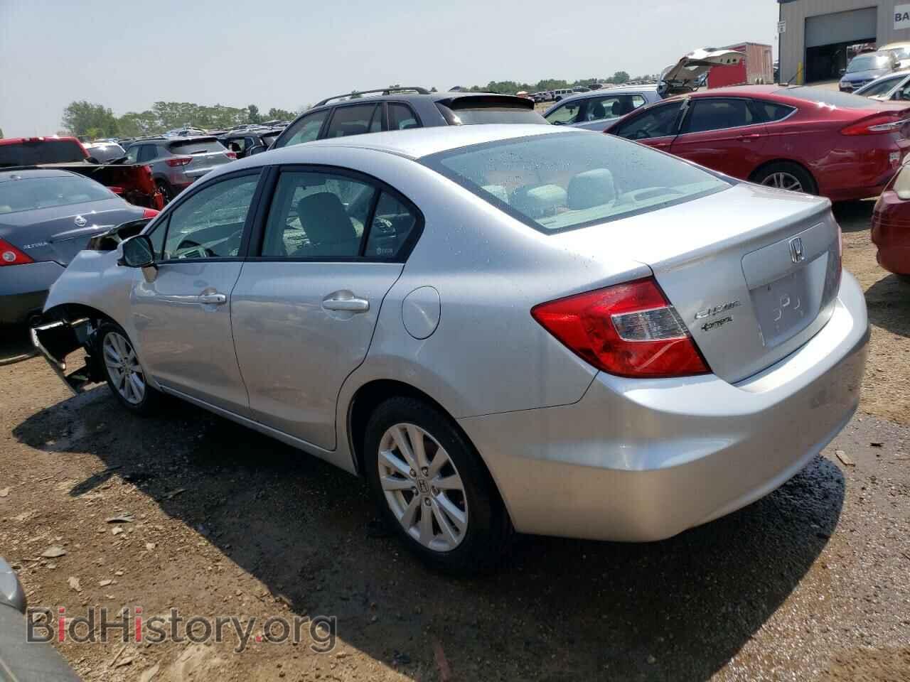 2012 HONDA CIVIC - VIN: 19XFB2F87CE027625 - Фото 2