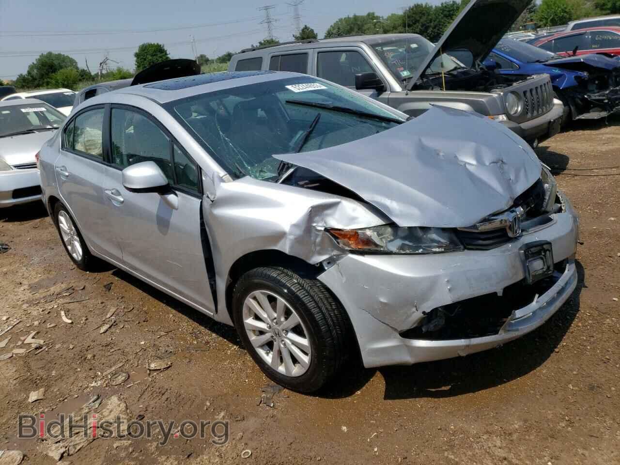 2012 HONDA CIVIC - VIN: 19XFB2F87CE027625 - Фото 4