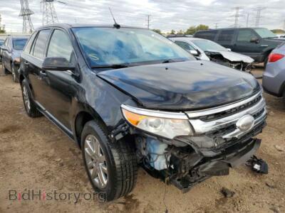 2012 Ford EDGE Edge Limit, black — VIN 2FMDK3K90CBA88474, Copart