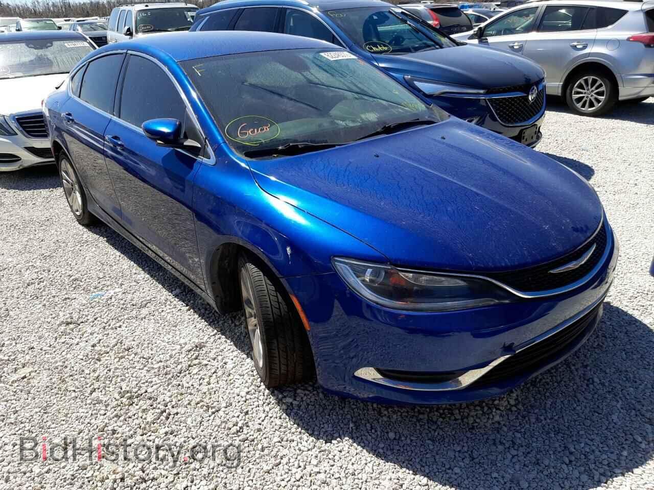 Фотография 1C3CCCAB8GN116828 - CHRYSLER 200 2016