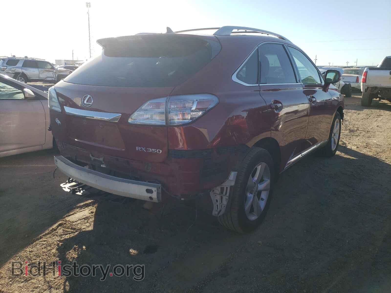 2011 LEXUS RX350 - VIN: 2T2BK1BA7BC089925 - Фото 4