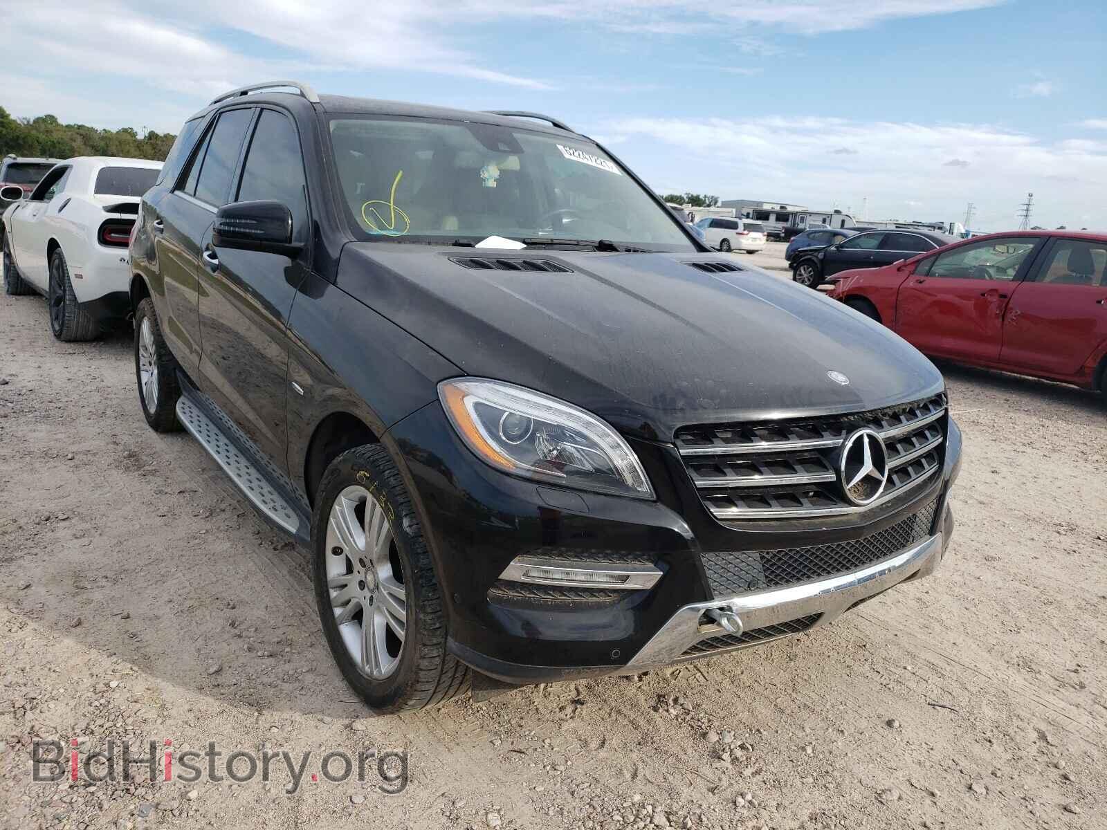 Photo 4JGDA2EB8CA094692 - MERCEDES-BENZ M-CLASS 2012