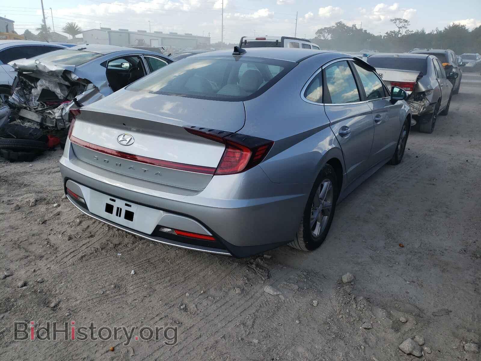 2021 HYUNDAI SONATA - VIN: 5NPEG4JAXMH105329 - Фото 4